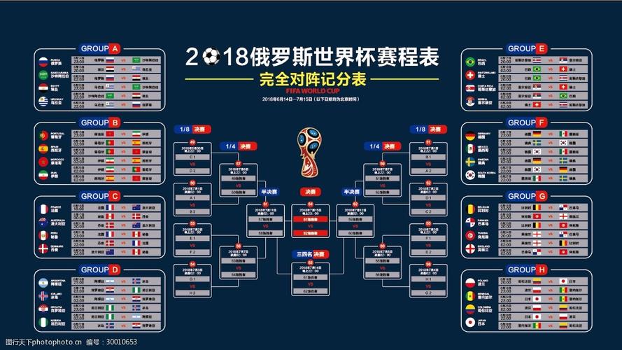 世界杯预选赛赛程表